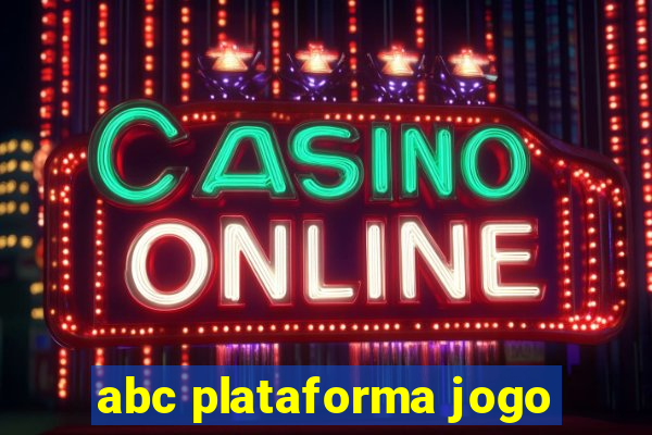 abc plataforma jogo