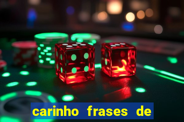 carinho frases de boa noite