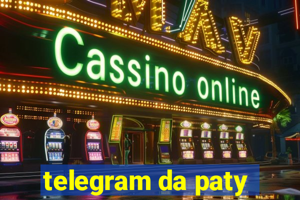 telegram da paty