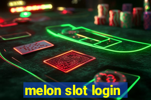 melon slot login