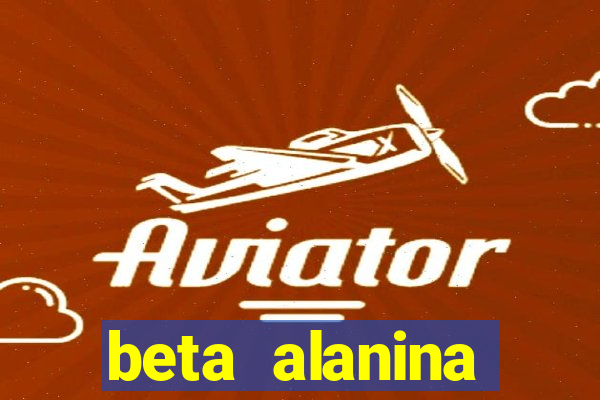 beta alanina aumenta a pressao