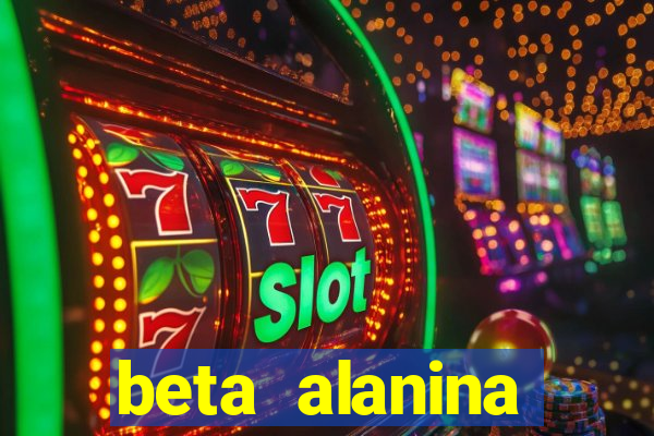 beta alanina aumenta a pressao