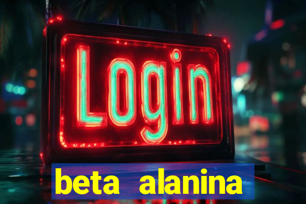 beta alanina aumenta a pressao