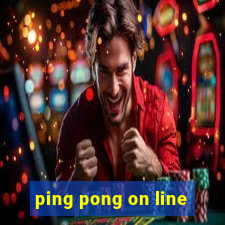 ping pong on line