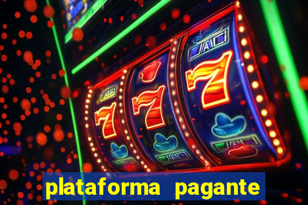 plataforma pagante fortune tiger