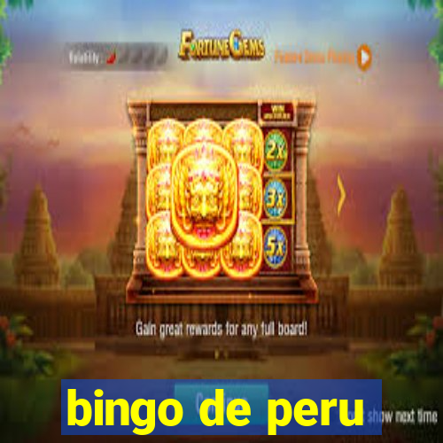 bingo de peru