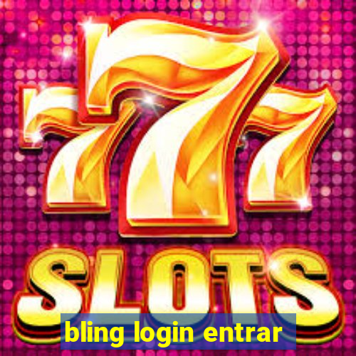 bling login entrar