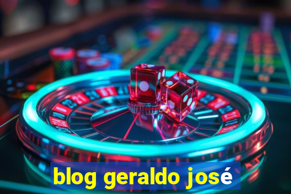 blog geraldo josé