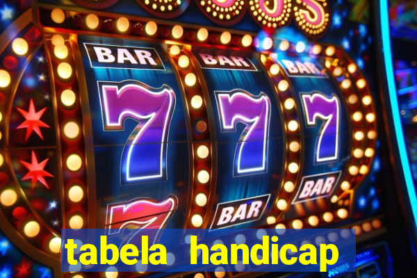 tabela handicap asiatico escanteios