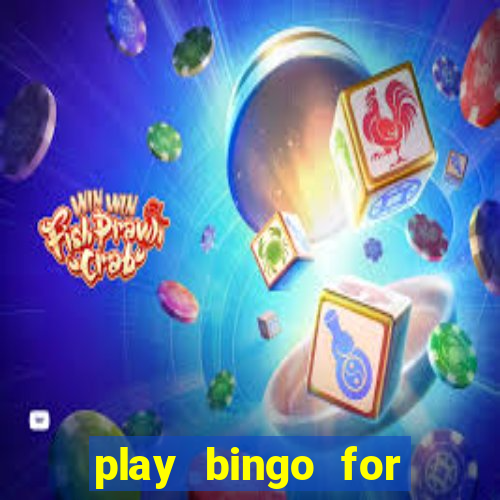 play bingo for money online