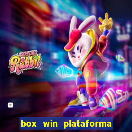 box win plataforma de jogos