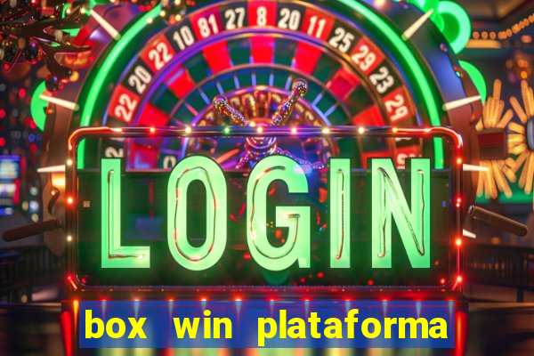 box win plataforma de jogos