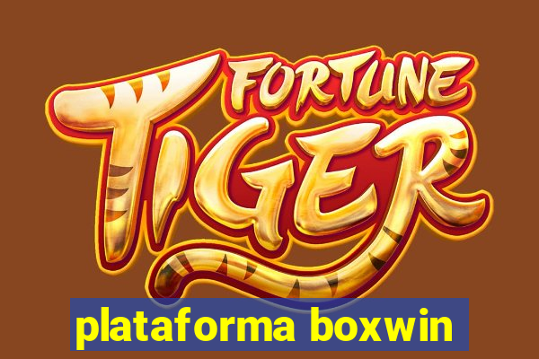 plataforma boxwin