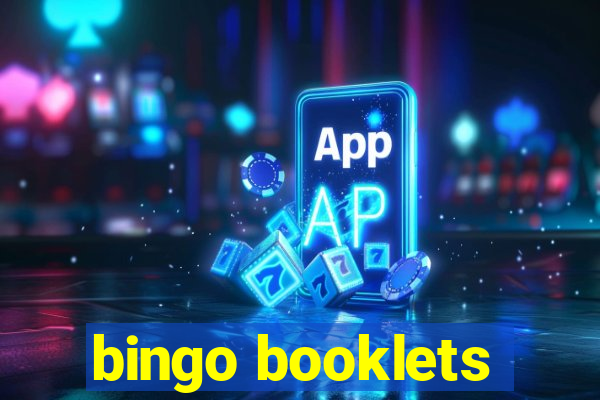 bingo booklets