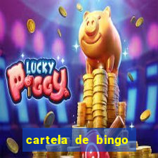 cartela de bingo da subtra??o para imprimir