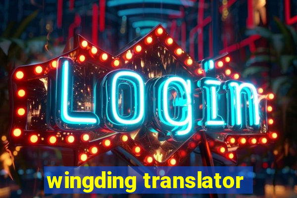 wingding translator