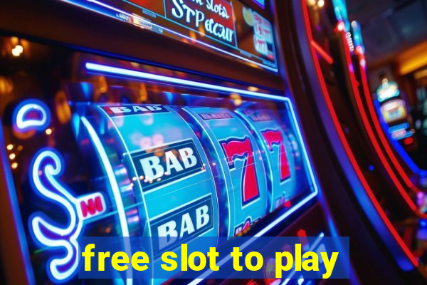 free slot to play