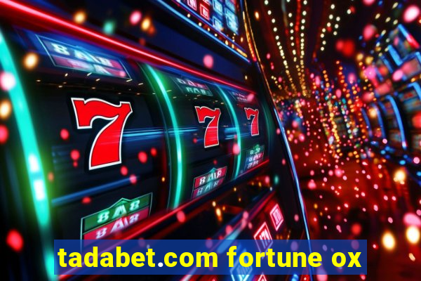 tadabet.com fortune ox