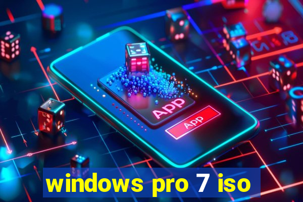 windows pro 7 iso