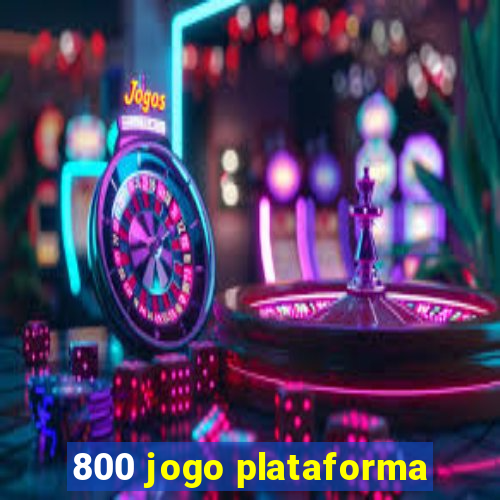 800 jogo plataforma