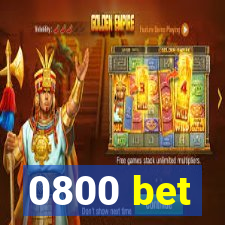 0800 bet