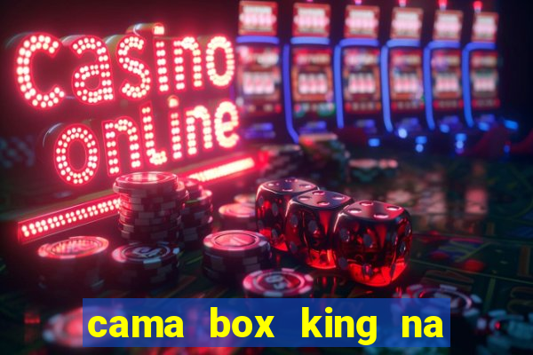 cama box king na casas bahia