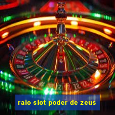 raio slot poder de zeus