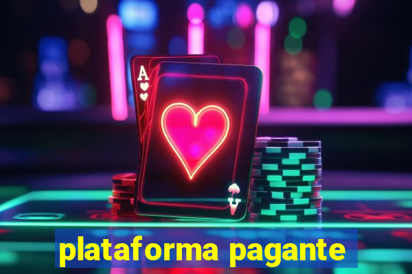 plataforma pagante