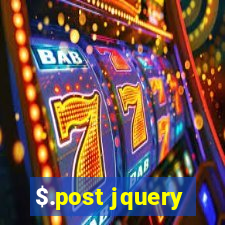 $.post jquery