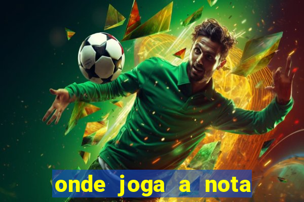 onde joga a nota do enem