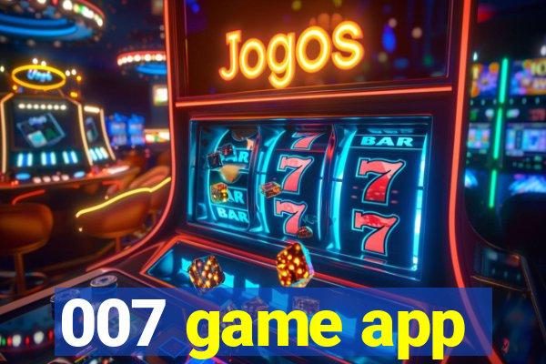 007 game app