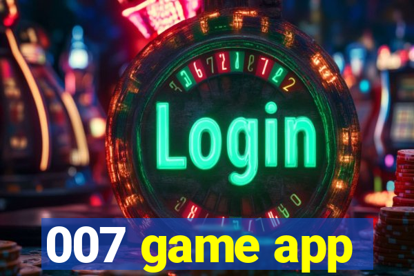 007 game app