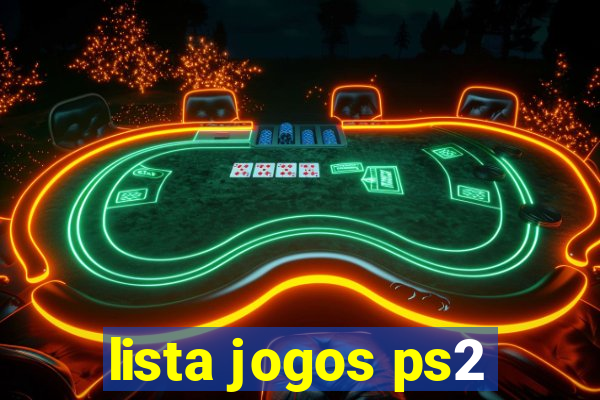 lista jogos ps2