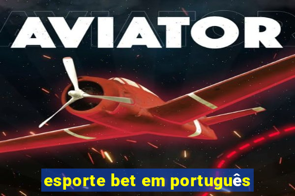 esporte bet em português