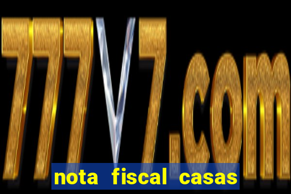 nota fiscal casas bahia 2 via