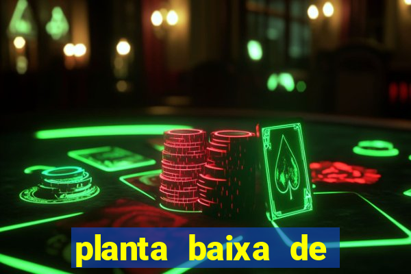 planta baixa de campo de futebol society