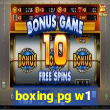 boxing pg w1