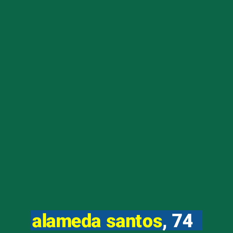 alameda santos, 74