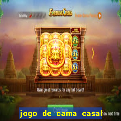 jogo de cama casal buona fortuna