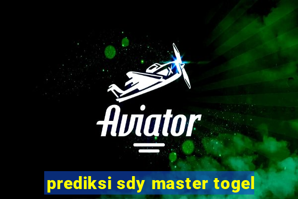 prediksi sdy master togel