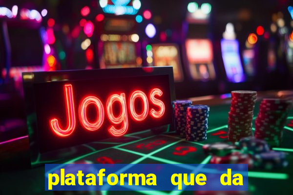 plataforma que da para depositar 1 real