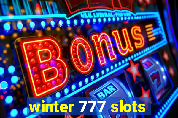 winter 777 slots