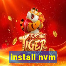 install nvm