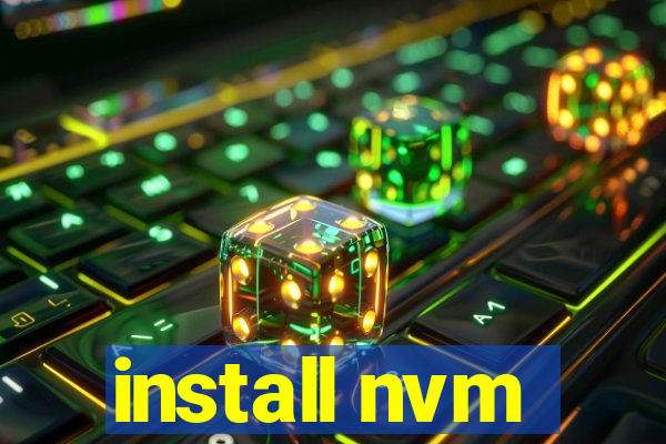 install nvm