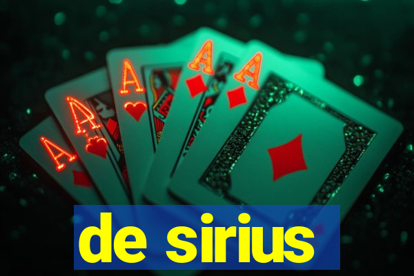 de sirius