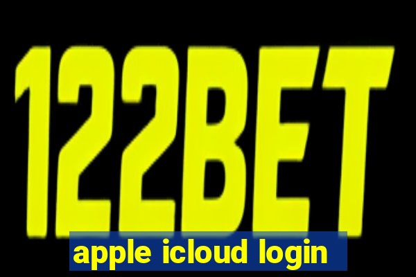 apple icloud login