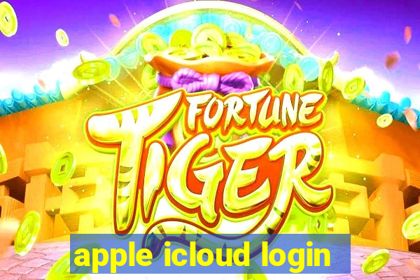 apple icloud login