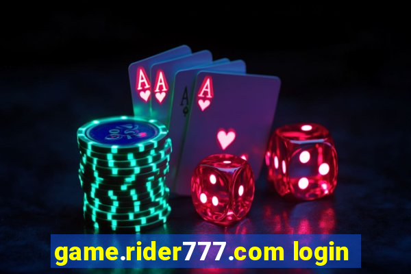 game.rider777.com login