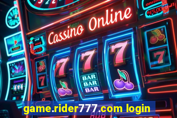 game.rider777.com login