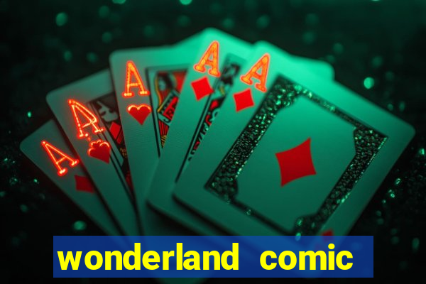 wonderland comic studio alphabet